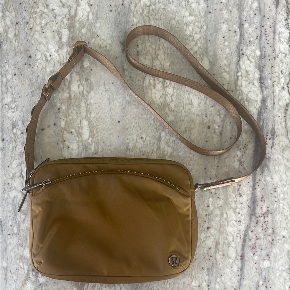 Lululemon Brown Crossbody Bag